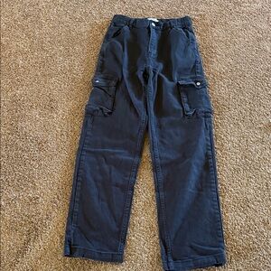 Women’s PacSun black Stretch dad jeans size 24 cargo style